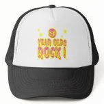 9 Year Olds Rock! (Pink) Hat