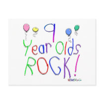 9 Year Olds Rock !