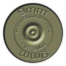 9mm Badge Sticker