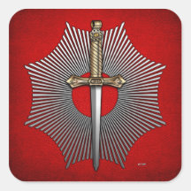 9th Degree: Master of the Temple Square Sticker