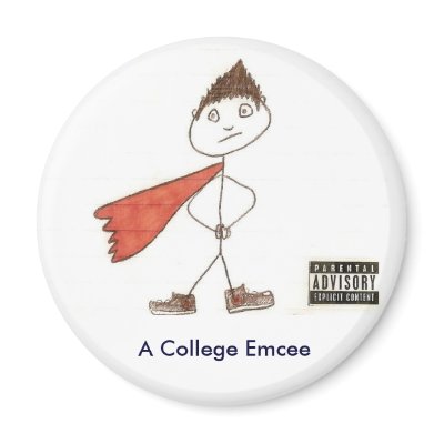 A1, A College Emcee Fridge Magnets by mikesuperhero