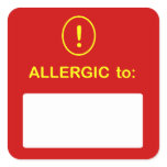a1 - Allergic To BLANK. stickers