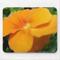 a1 Orange Apricot Viola Mouse Pads