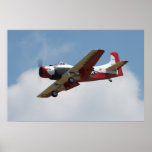 A1 Skyraider Landing at Warbirds Over Delaware Posters