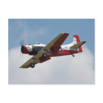A1 Skyraider Landing postcard
