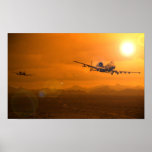 A-10 Desert Sunset Posters