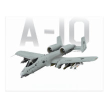 A-10 Thunderbolt II Postcard