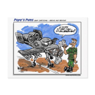 A-10 Warthog Postcards by wcpope