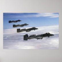 A-10 Warthogs Print