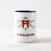 A 2/187 Infantry Mug