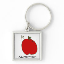 A+ Apple Keychains