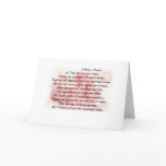 A Baby's Prayer greeting card