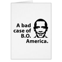A Bad Case of B.O. America cards