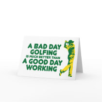 A Bad Day Golfing
