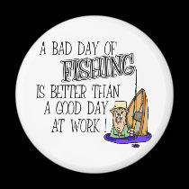 A bad Day Of Fishing... magnets