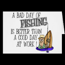 A bad Day Of Fishing... cards