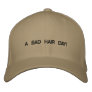 A BAD HAIR DAY! EMBROIDERED HATS