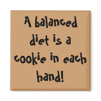 A balanced diet is a cookie in each hand!