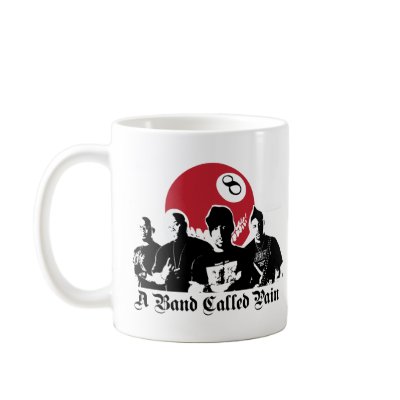 a band called pain coffee mugs by abandcalledpain