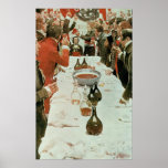 A Banquet to Genet illustration from Washington Poster