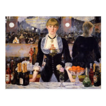 A Bar at Folies-Bergère Post Cards