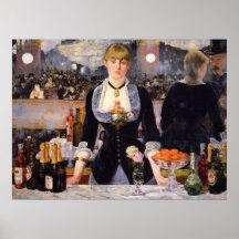 A Bar at Folies-Bergère Posters