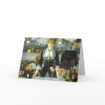 A Bar at the Folies-Bergere by Edouard Manet Greeting Cards