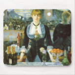A Bar at the Folies-Bergere by Edouard Manet Mousepad