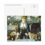 A Bar at the Folies-Bergere by Edouard Manet postcards