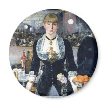 A Bar At The Folies Bergere Refrigerator Magnets