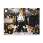 A bar at the Folies-Bergère Postcards