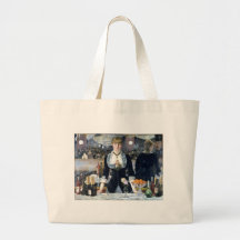 A Bar At The Folies Bergere Tote Bags