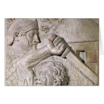 A Barbarian fighting a Roman legionary Cards