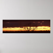 A Bayou Sunset by Leslie Peppers Posters