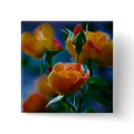 A beautiful bunch of roses and meaning pinback buttons