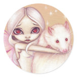 "A Beautiful Rat" Sticker