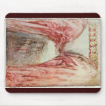 A Bed: Drapery Study By Turner Joseph Mallord Will Mouse Pad
