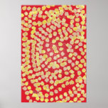 A Bed of Red Posters