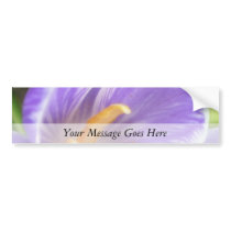 A Bee's Eye View - Crocus Bumper Sticker