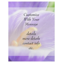 A Bee's Eye View - Crocus Custom Flyer