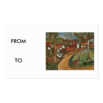 A BEND IN THE ROAD BUSINESS CARD TEMPLATES