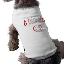 A Bientôt! Canada Flag Colours Dog Shirt