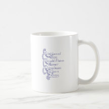 A bird does not sing mug