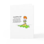 A birthday cake so nice he ate it thrice! greeting cards