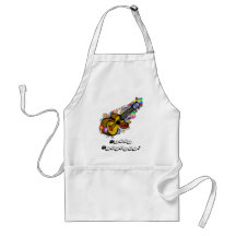 A birthday ukulele apron!
