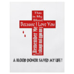 A Blood Donor flyers
