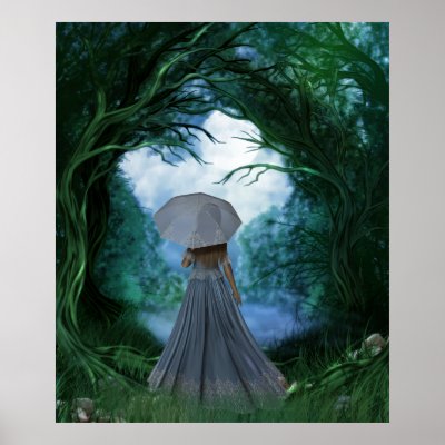 A Blue View Two Poster by tinablanton