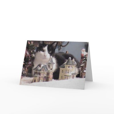 A Boo Boo Christmas Greeting Card by guitarlady7