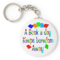 A Book A Day Key Chains