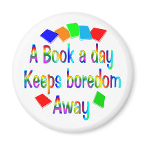 A Book A Day Magnet